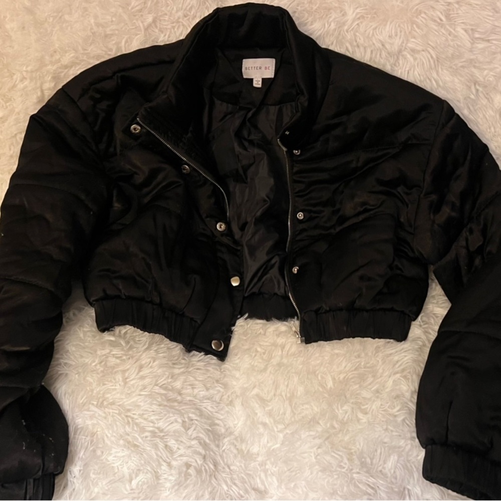 Better Be Black Puffer Jacket